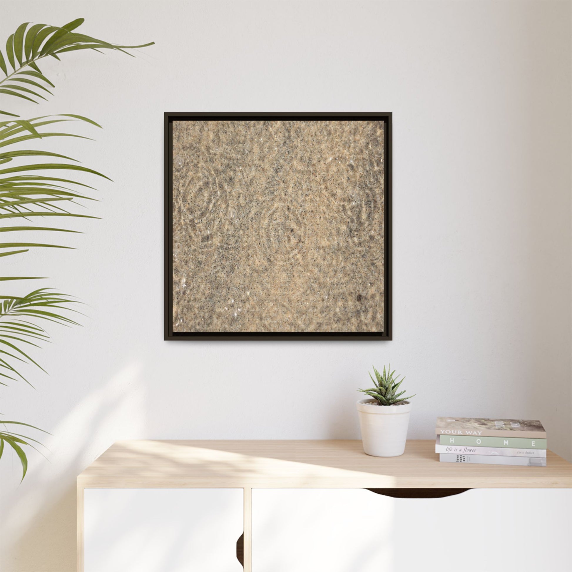 Whispers of Sand - Unique Stretched Canvas Wall Art - Art By Earth