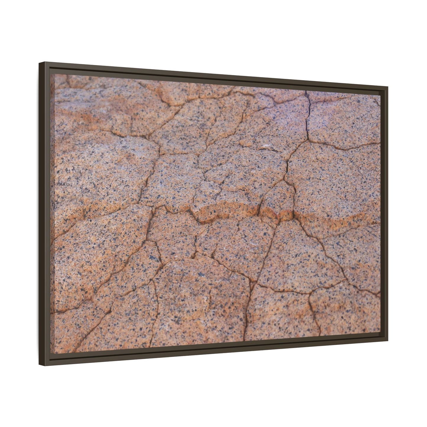 Fragmented Earth - Unique Stretched Canvas Wall Art - Art By Earth