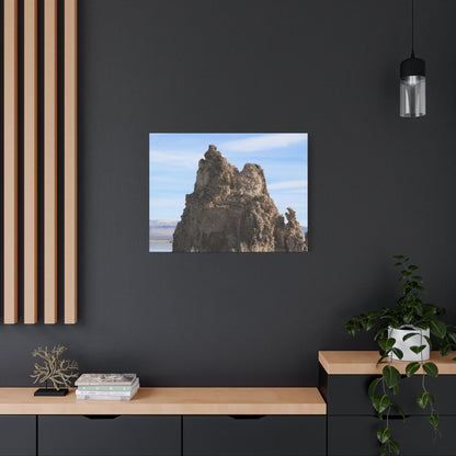 Mono Lake Monolith - Unique Frameless Canvas Wall Art