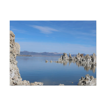 Echoes of Stone and Water - Unique Frameless Canvas Wall Art