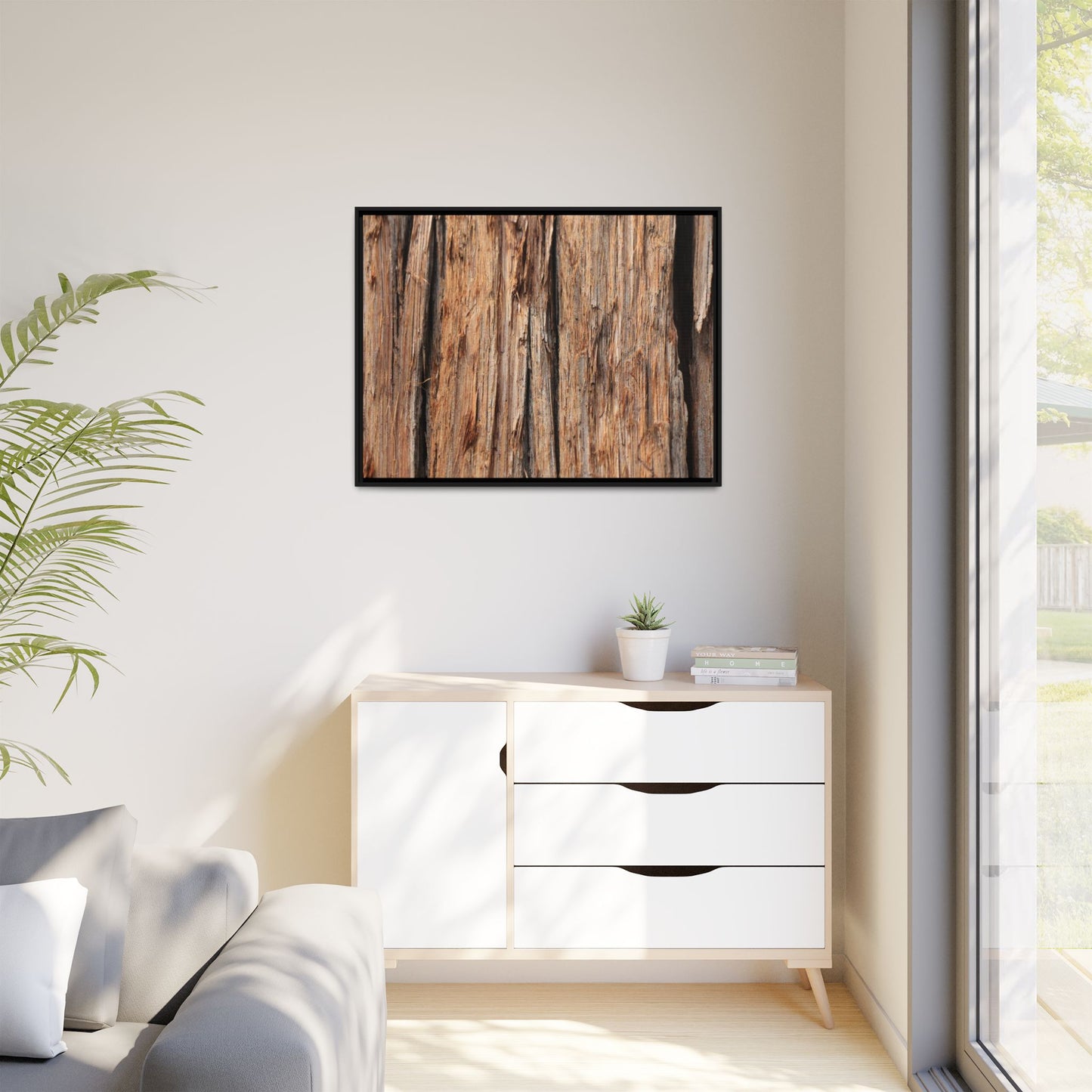Timber Echoes - Unique Stretched Canvas Wall Art - Art By Earth