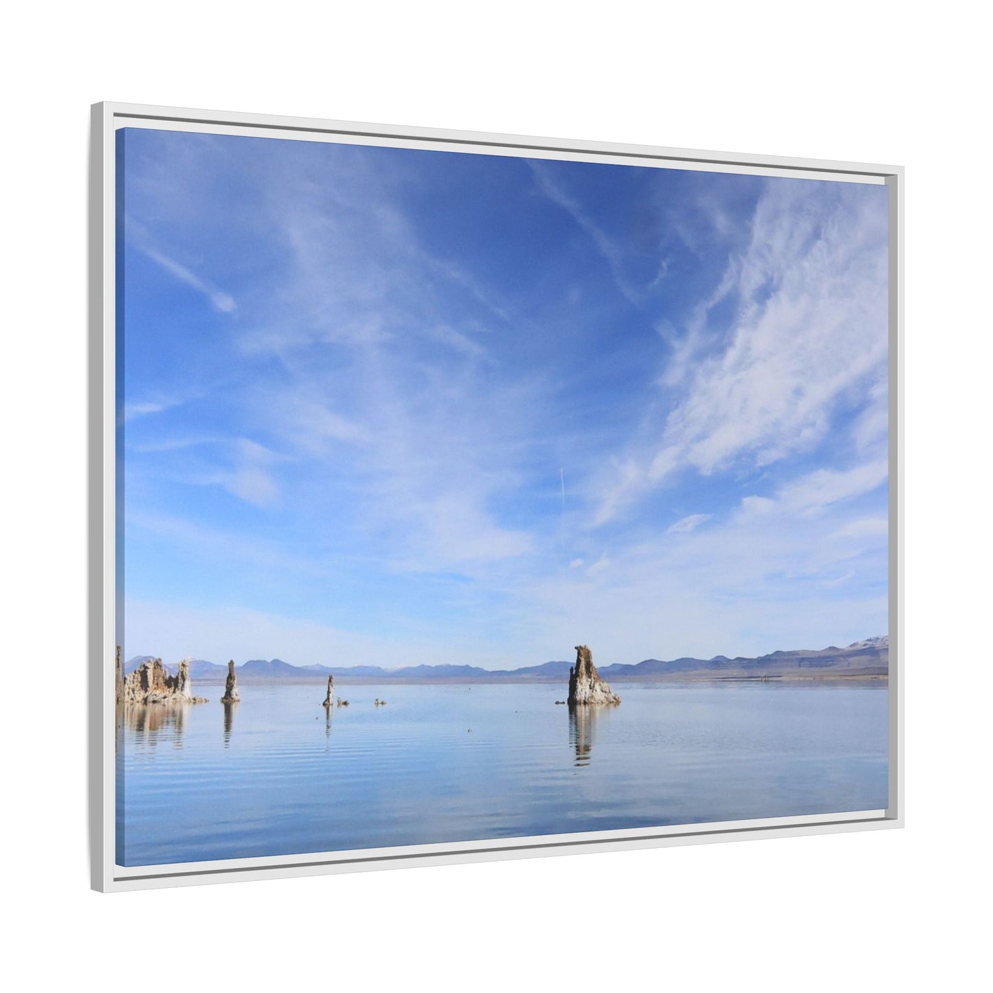 Whispers of Stillness - Unique Stretched Canvas Wall Art