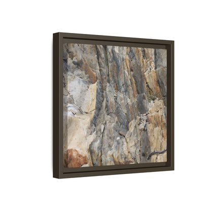 Stone's Silent Symphony - Unique Stretched Canvas Wall Art - Art By Earth