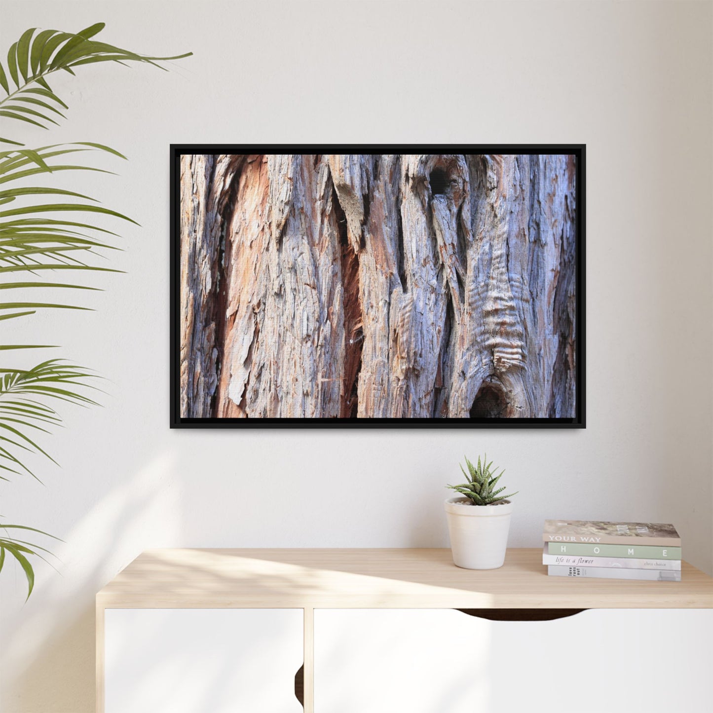 Nature's Grain - Unique Stretched Canvas Wall Art - Art By Earth