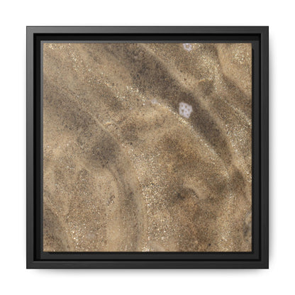 Underwater Sand Exploration - Unique Stretched Canvas Wall Art - Art By Earth