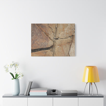 Cracked Earth's Canvas - Unique Frameless Canvas Wall Art - Art By Earth