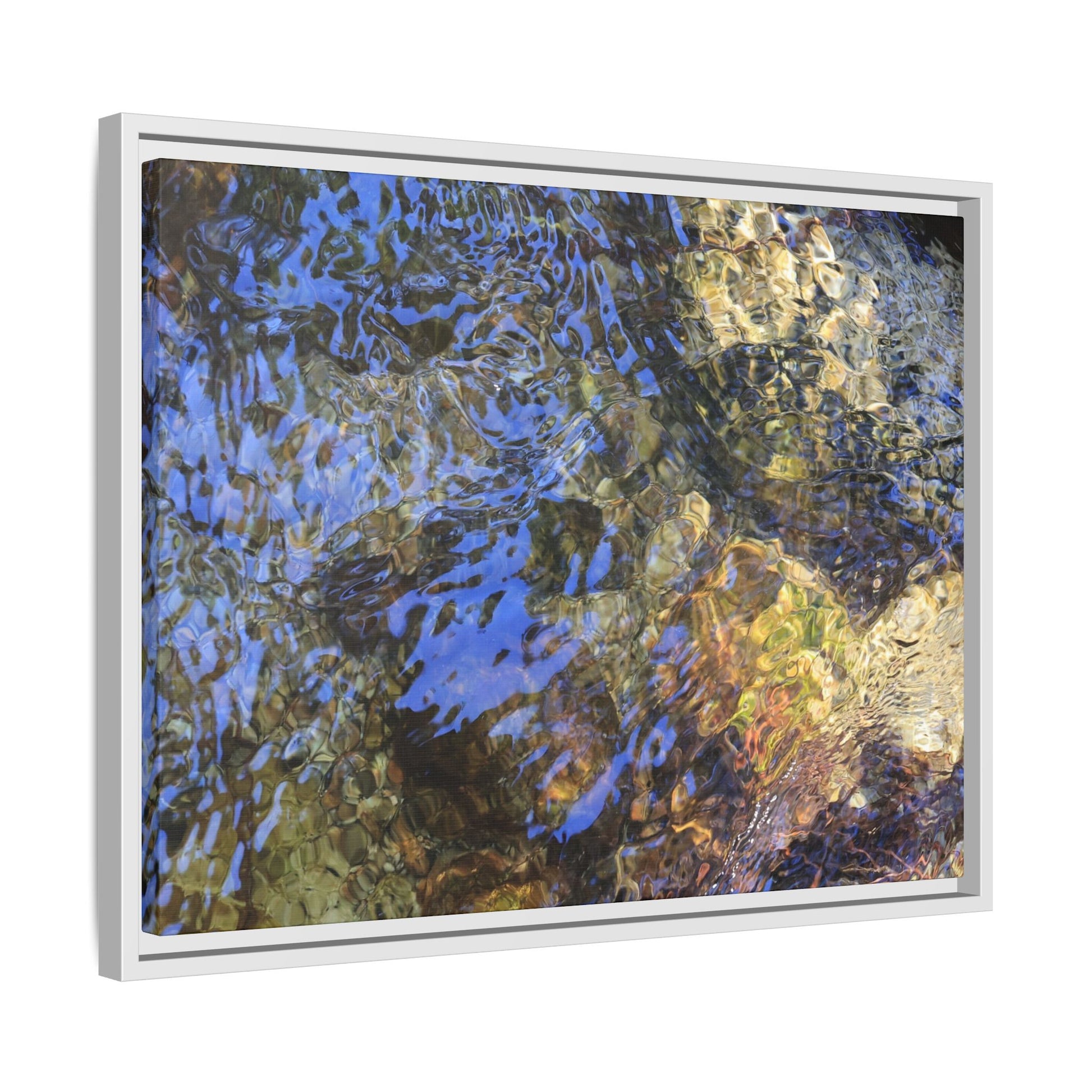 Aquatic Kaleidoscope - Unique Stretched Canvas Wall Art - Art By Earth