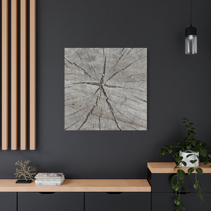 Cracked Chronicle - Unique Frameless Canvas Wall Art - Art By Earth