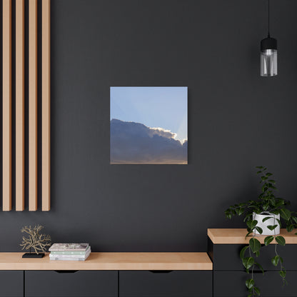 Cloud Mountain - Unique Frameless Canvas Wall Art