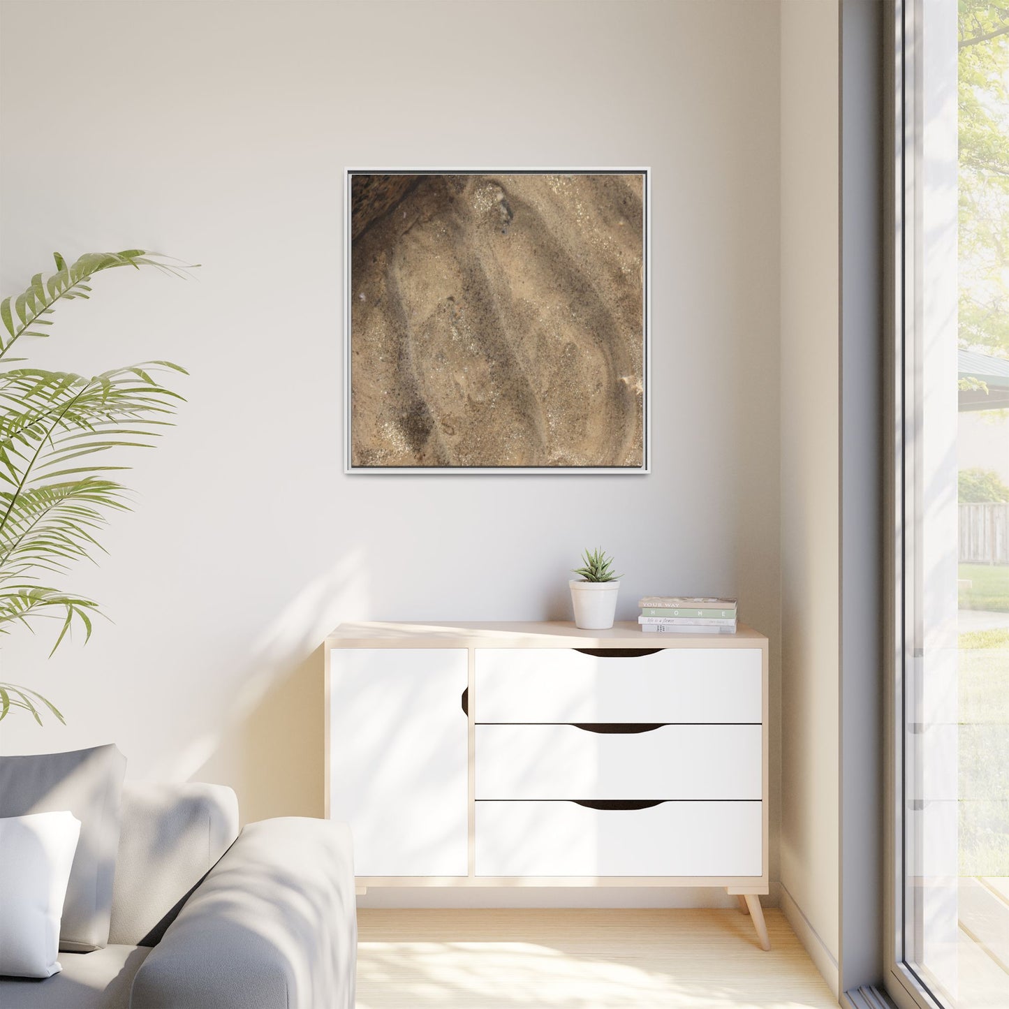 Tidal Pool Secrets - Unique Stretched Canvas Wall Art - Art By Earth