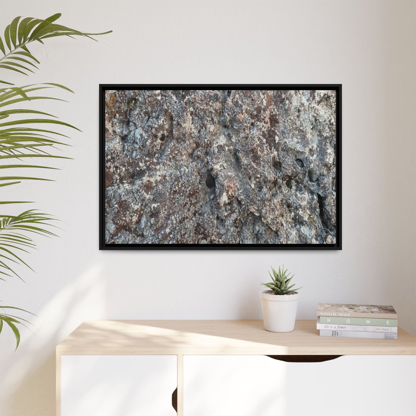 Stone's Memory - Unique Stretched Canvas Wall Art