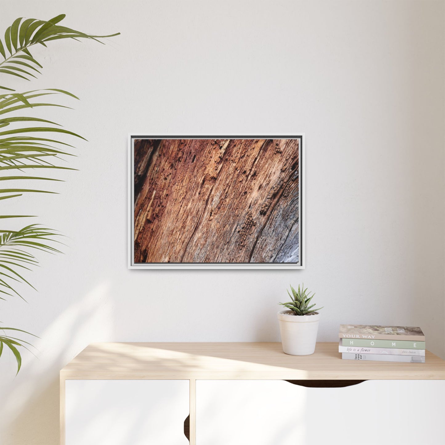 Time's Mark - Unique Stretched Canvas Wall Art - Art By Earth