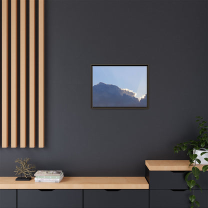 Cloud Divide - Unique Stretched Canvas Wall Art - Art By Earth