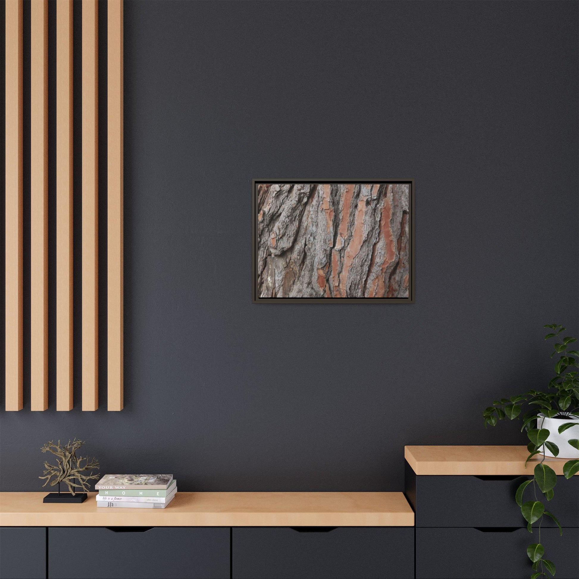 Woodland Layers - Unique Stretched Canvas Wall Art - Art By Earth