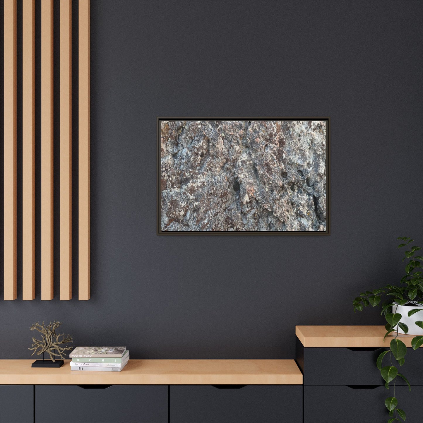 Stone's Memory - Unique Stretched Canvas Wall Art