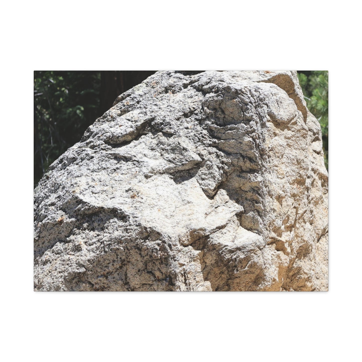 Stone of Solitude - Unique Frameless Canvas Wall Art - Art By Earth