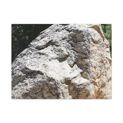 Stone of Solitude - Unique Frameless Canvas Wall Art - Art By Earth