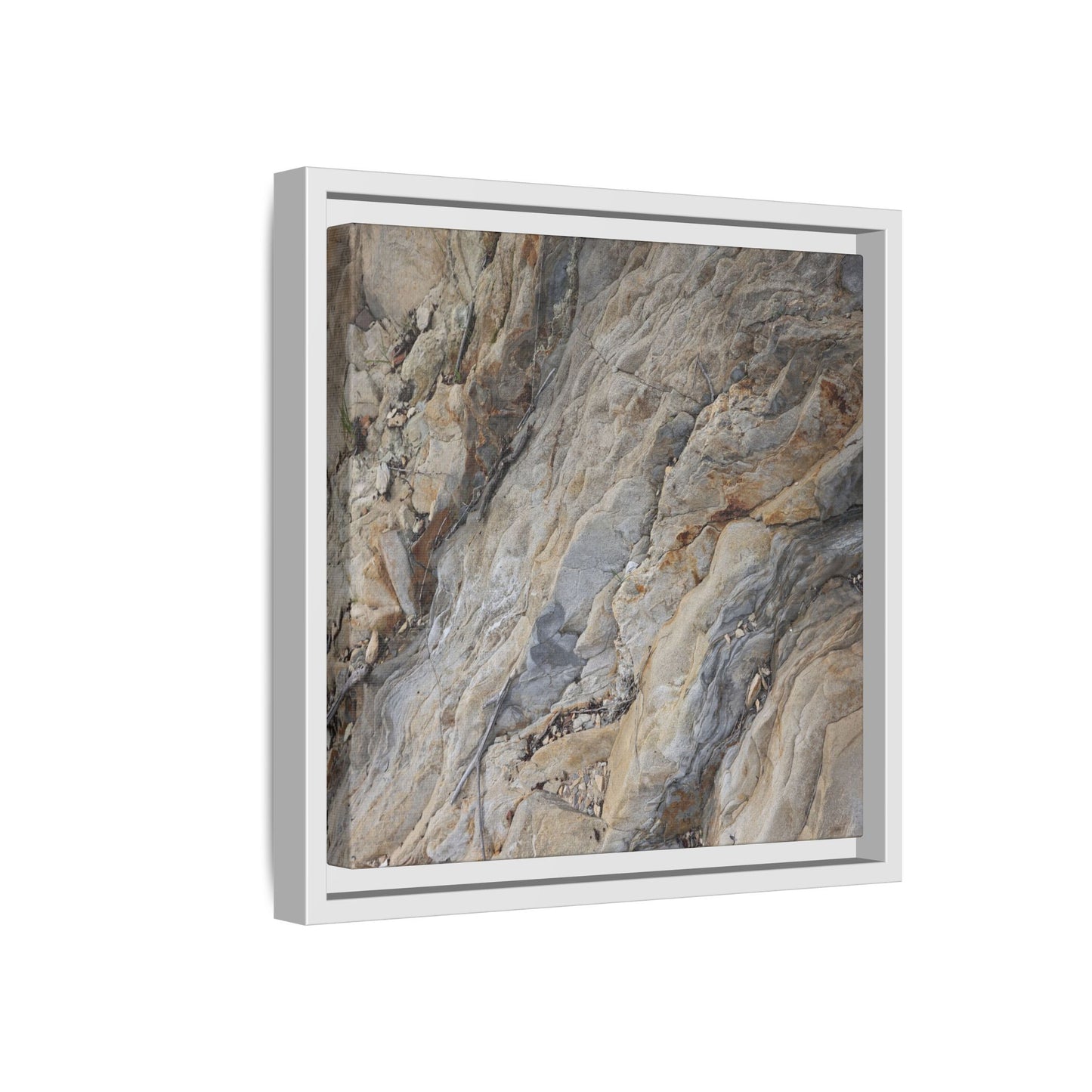 Layers of Earth's History - Unique Stretched Canvas Wall Art - Art By Earth