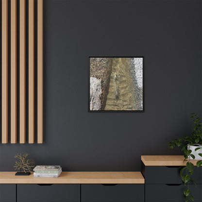 Between Concrete Walls - Unique Stretched Canvas Wall Art - Art By Earth