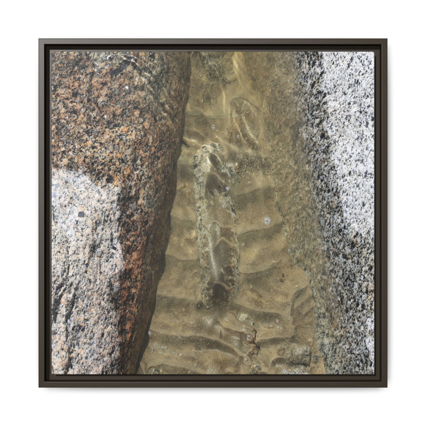Between Concrete Walls - Unique Stretched Canvas Wall Art - Art By Earth