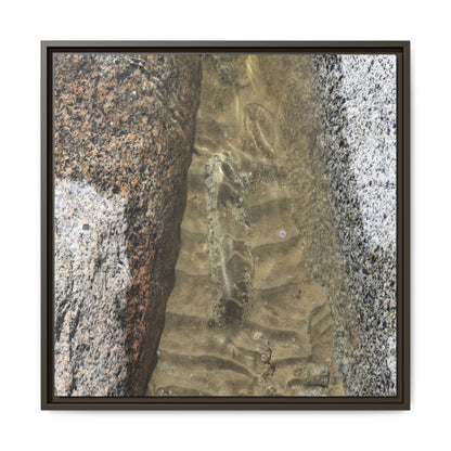 Between Concrete Walls - Unique Stretched Canvas Wall Art - Art By Earth