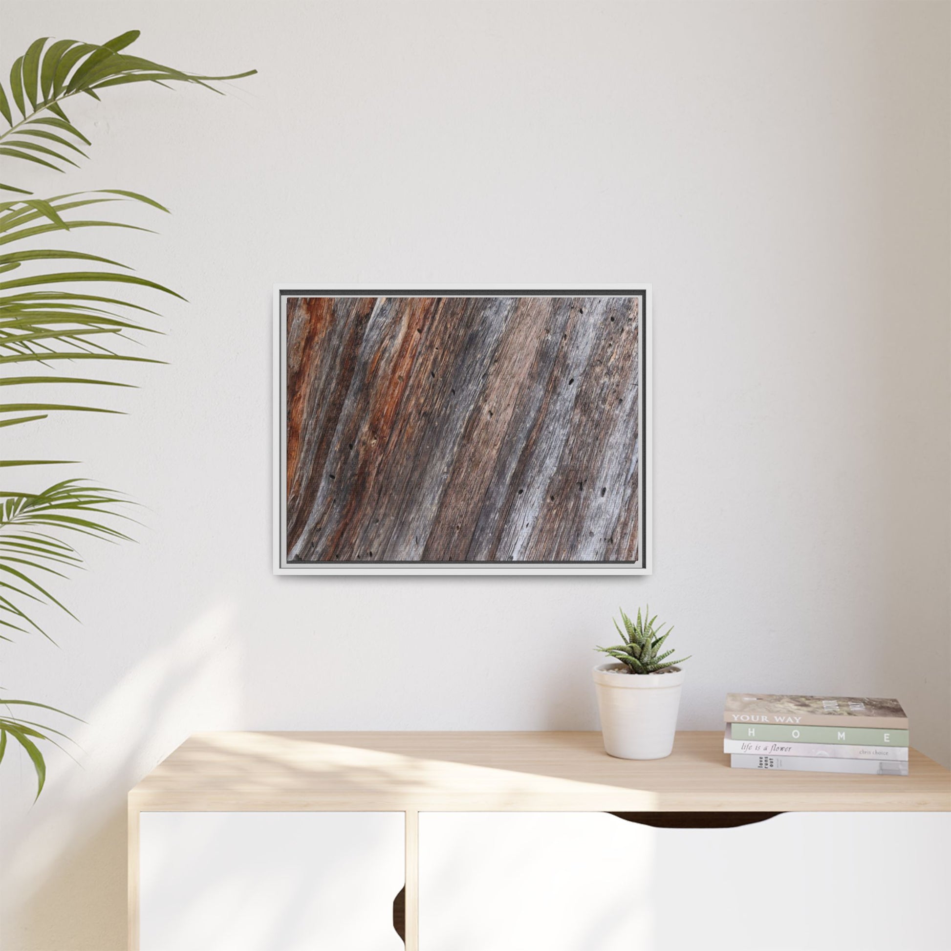 Rustic Floor - Unique Stretched Canvas Wall Art - Art By Earth