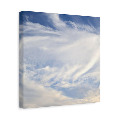 Whispers of Celestial Breath - Unique Frameless Canvas Wall Art - Art By Earth