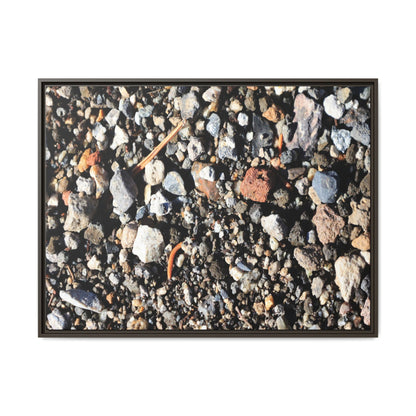 Stones and Soil - Unique Stretched Canvas Wall Art