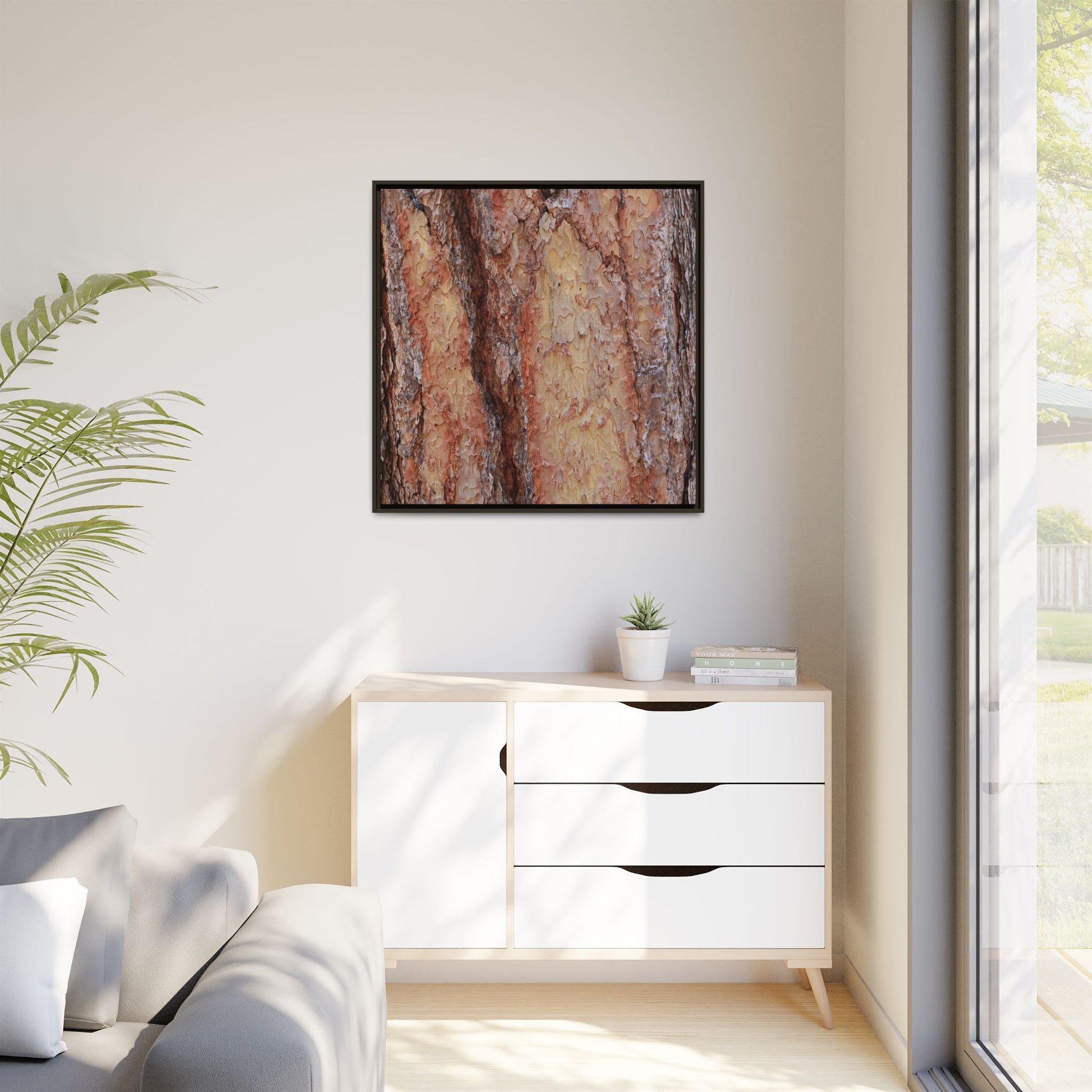 Rustic Rhythms - Unique Stretched Canvas Wall Art - Art By Earth