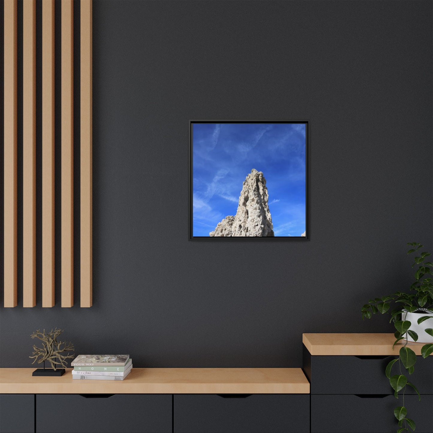 Monolith of Time - Unique Stretched Canvas Wall Art