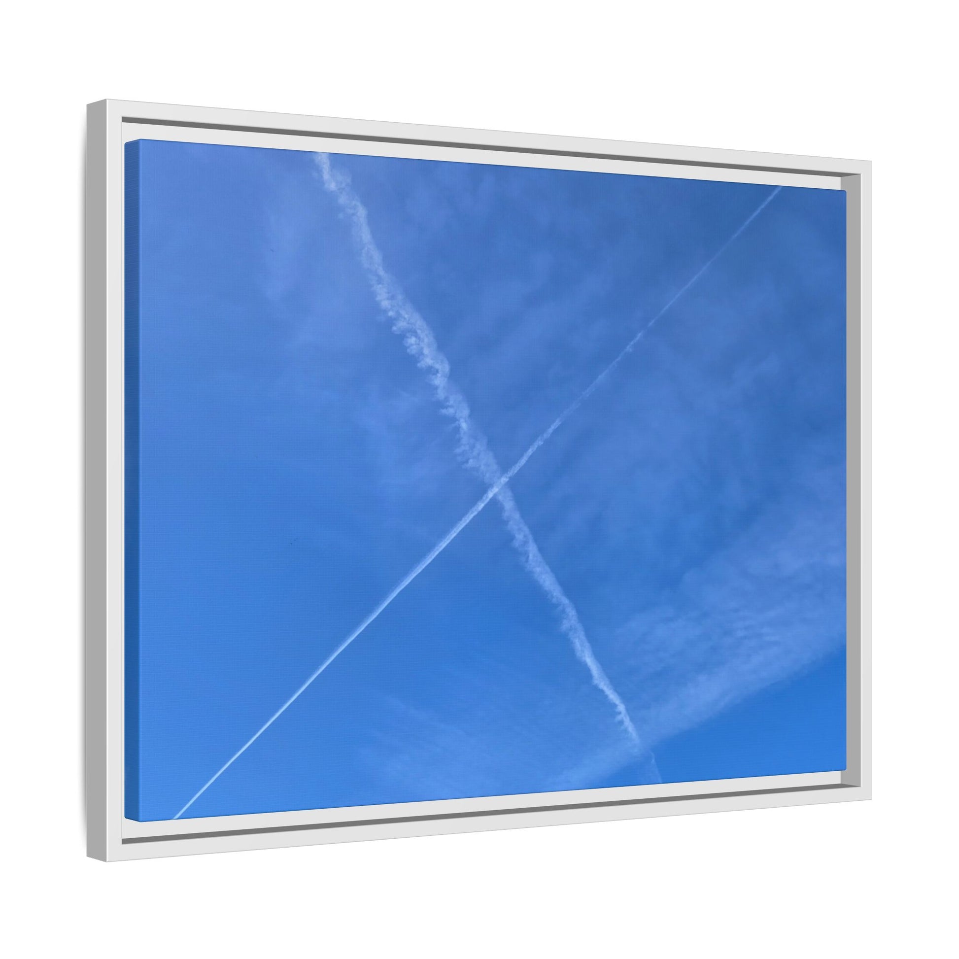 Sky Crossroads - Unique Stretched Canvas Wall Art - Art By Earth