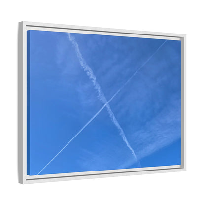Sky Crossroads - Unique Stretched Canvas Wall Art - Art By Earth