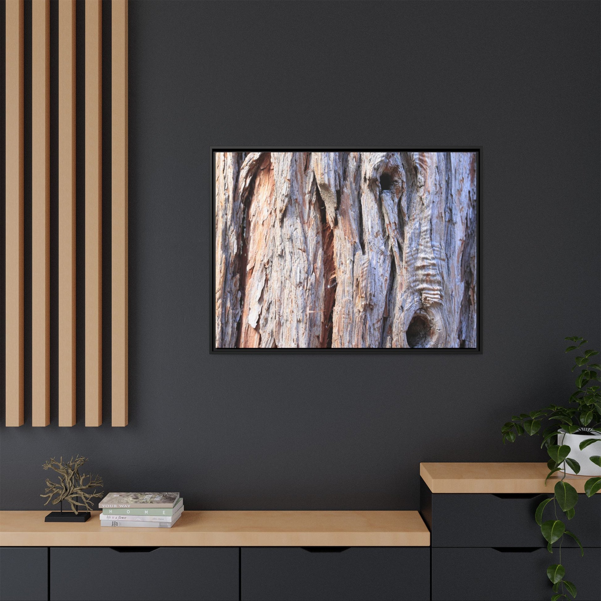 Nature's Grain - Unique Stretched Canvas Wall Art - Art By Earth