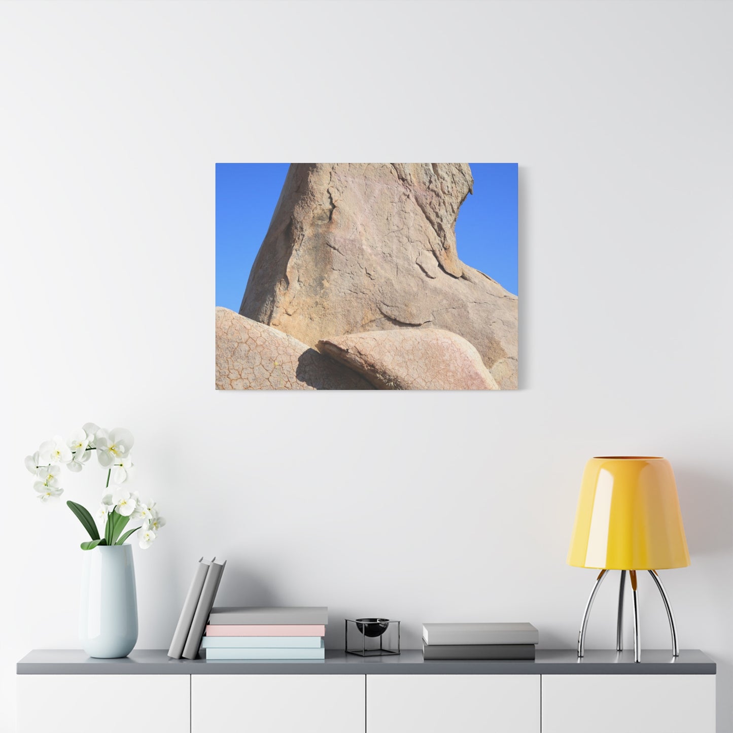 Boulder's Embrace - Unique Frameless Canvas Wall Art - Art By Earth
