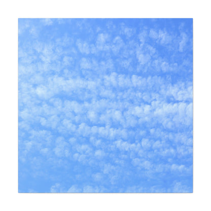 Clouded Reverie - Unique Frameless Canvas Wall Art - Art By Earth