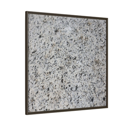 Monochrome Mosaic - Unique Stretched Canvas Wall Art - Art By Earth