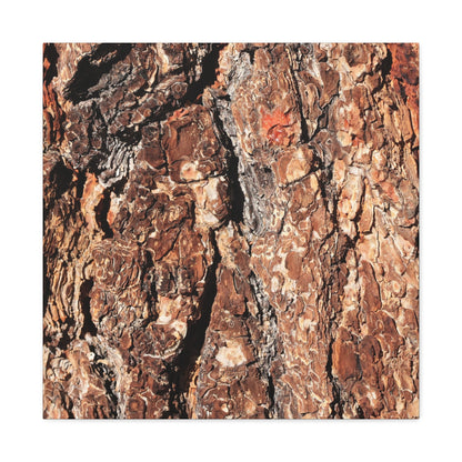 Russet Echoes - Unique Frameless Canvas Wall Art