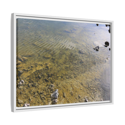 Ripples of Stone - Unique Stretched Canvas Wall Art