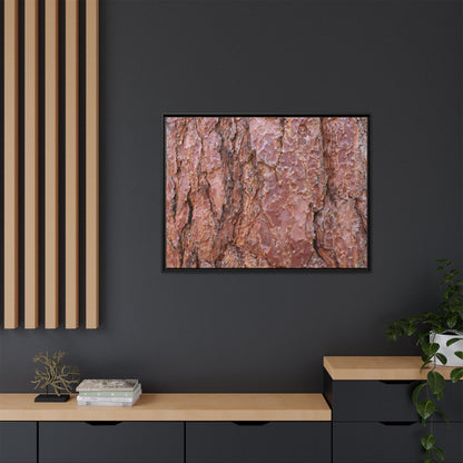 Russet Ridges - Unique Stretched Canvas Wall Art - Art By Earth