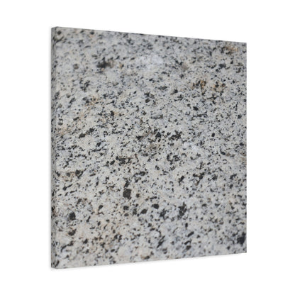 Speckled Silence - Unique Frameless Canvas Wall Art - Art By Earth