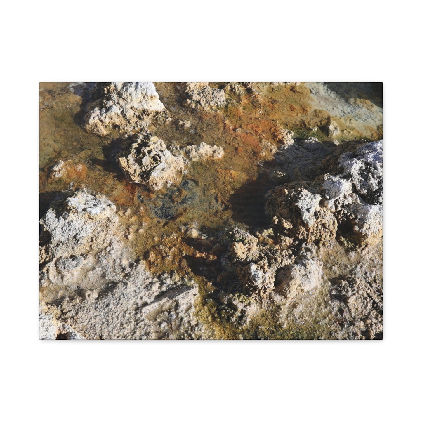Mineral Landscape - Unique Frameless Canvas Wall Art