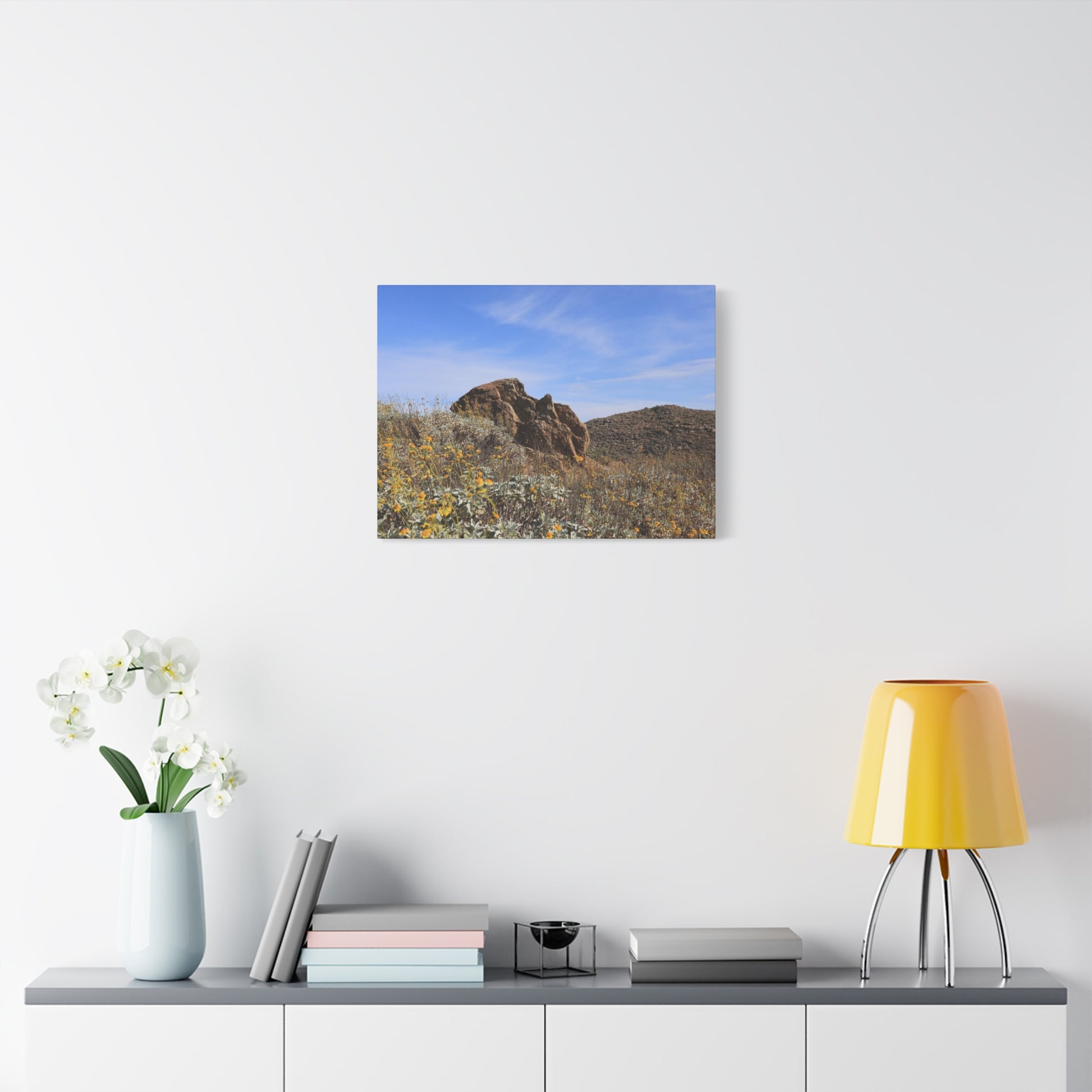 Desert Bloom - Unique Frameless Canvas Wall Art - Art By Earth
