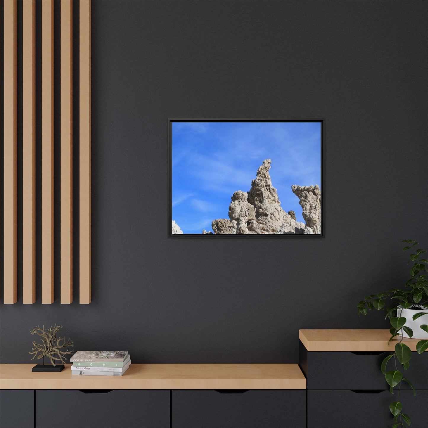 Echoes of Stone - Unique Stretched Canvas Wall Art