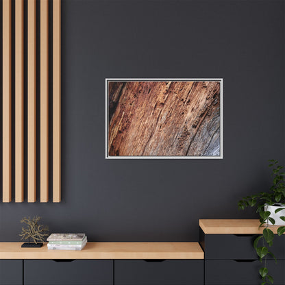 Time's Mark - Unique Stretched Canvas Wall Art - Art By Earth