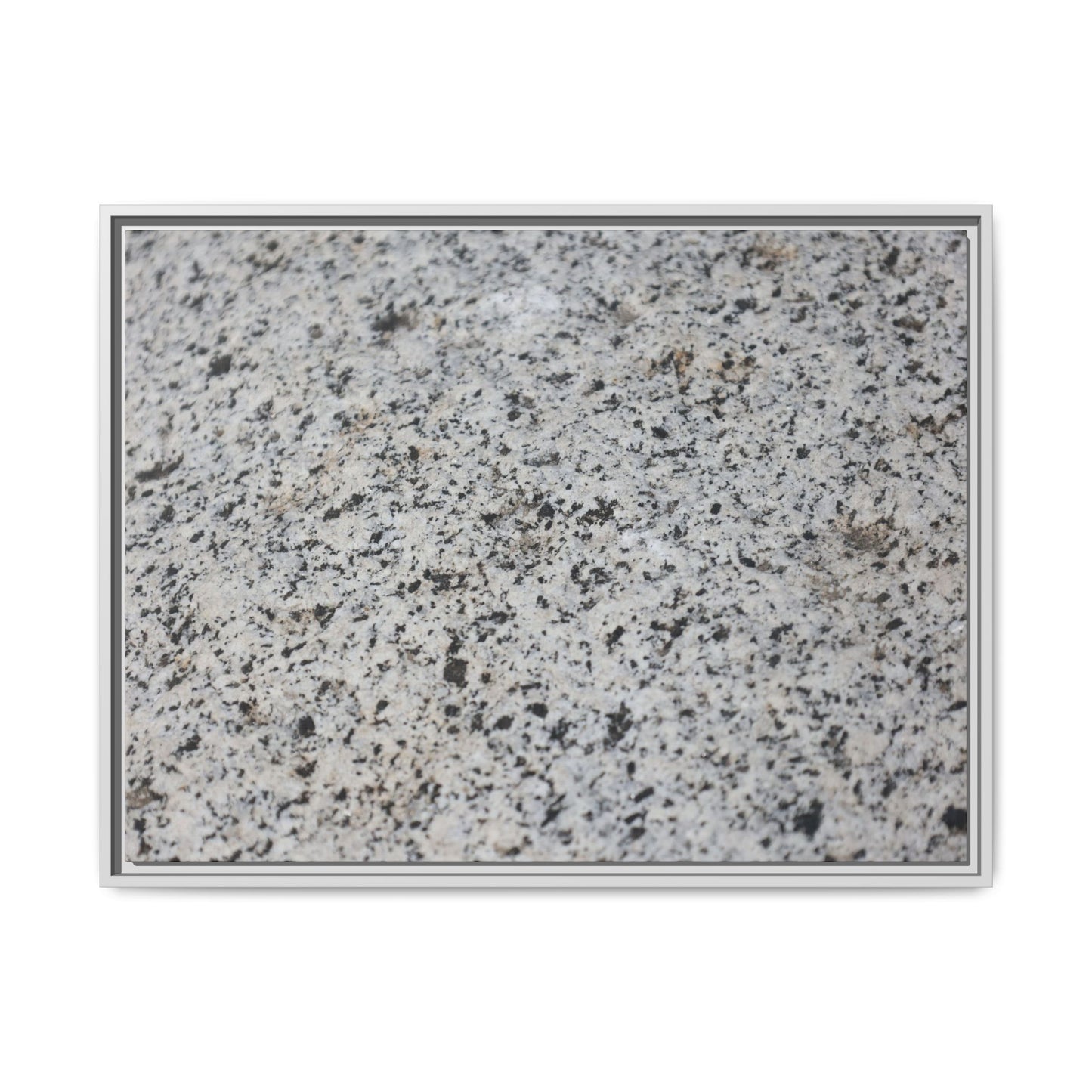 Monochrome Mosaic - Unique Stretched Canvas Wall Art - Art By Earth