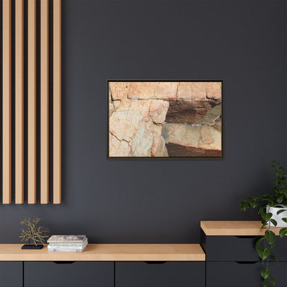 Fractured Stone - Unique Stretched Canvas Wall Art - Art By Earth