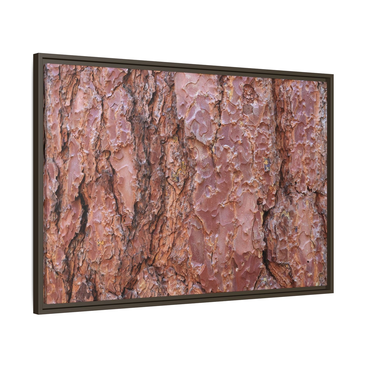 Russet Ridges - Unique Stretched Canvas Wall Art - Art By Earth