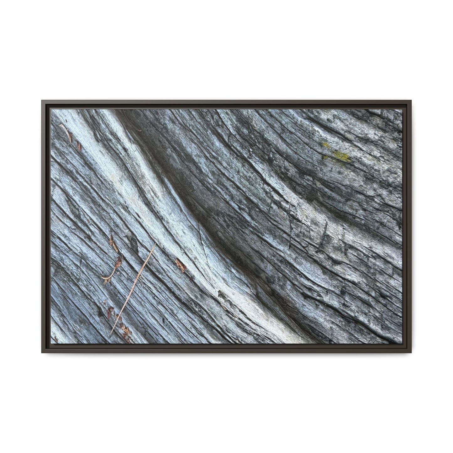Time's Carved Path - Unique Stretched Canvas Wall Art - Art By Earth
