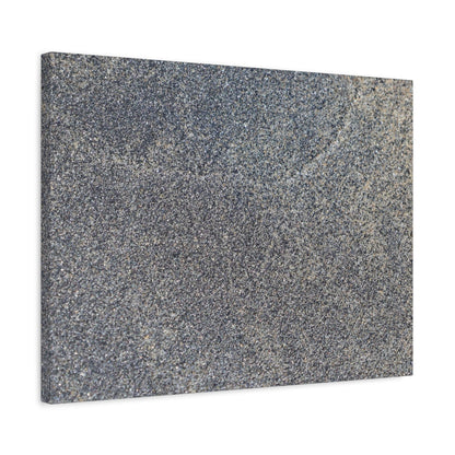 Granite Murmur - Unique Frameless Canvas Wall Art - Art By Earth
