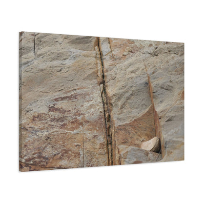 Cracked Canvas of Time - Unique Frameless Canvas Wall Art - Art By Earth